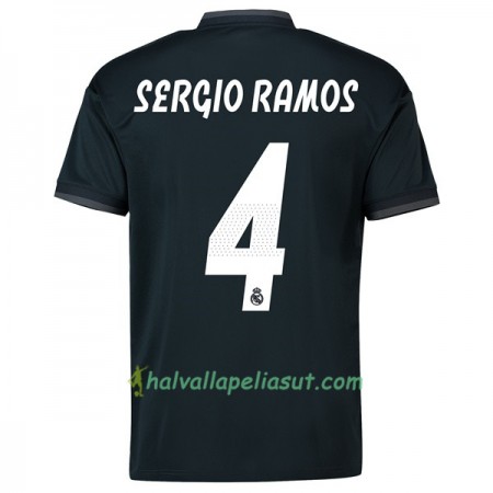Jalkapallo Pelipaidat Real Madrid Sergio Ramos 4 Vieraspaita 2018-2019 Lyhythihainen